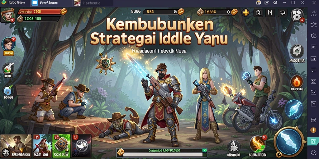 Gambaran menarik dari gameplay Idle di 8G8G.