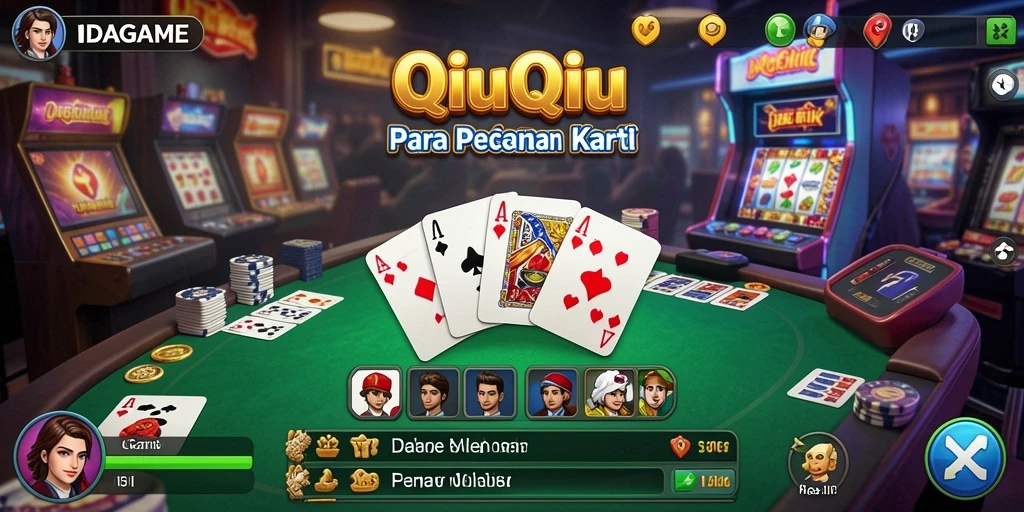 Screenshot gameplay QiuQiu di IDAGAME yang seru.