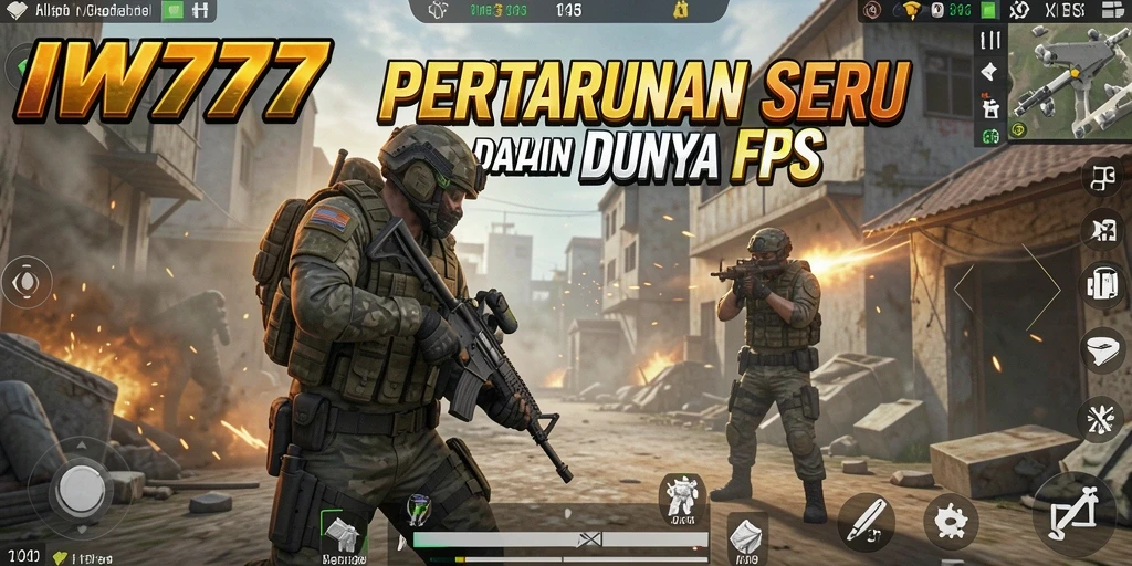 Gameplay seru IW777 dengan aksi FPS yang mendebarkan.