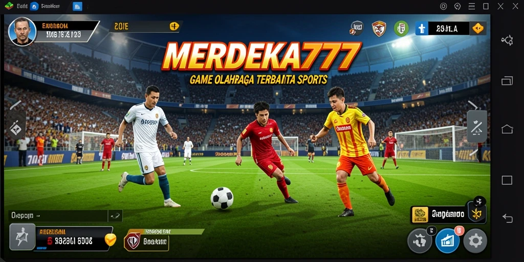 Tampilan utama gameplay MERDEKA777 yang menegangkan dan dinamis.