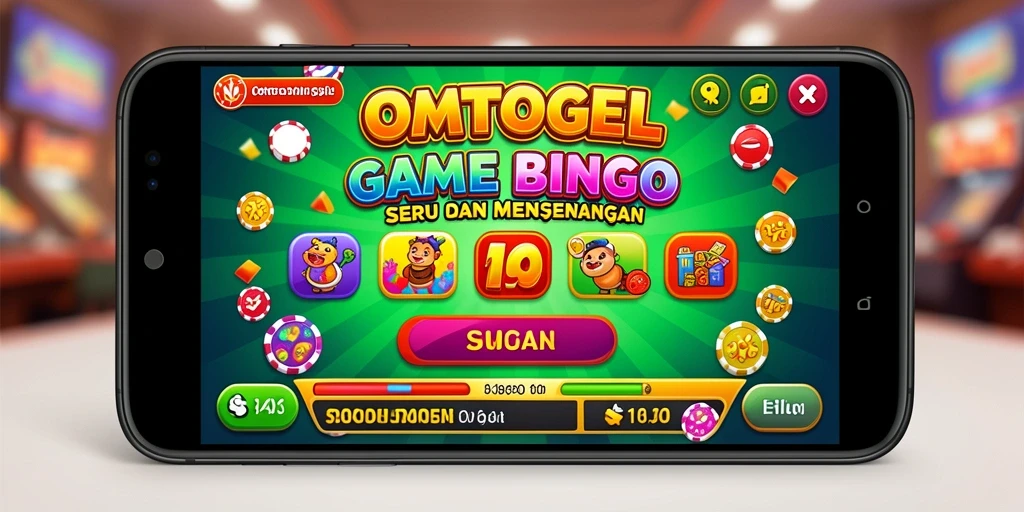 Screenshot gameplay OMTOGEL menunjukkan keseruan bermain Bingo secara online.