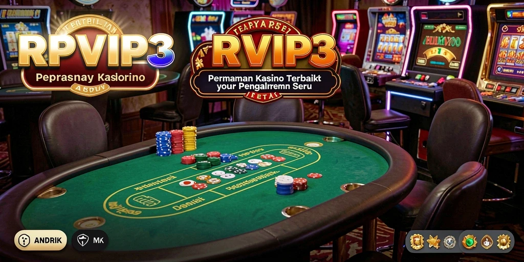Tampilan gameplay RPVIP3 yang seru dan menarik untuk pemain kasino.