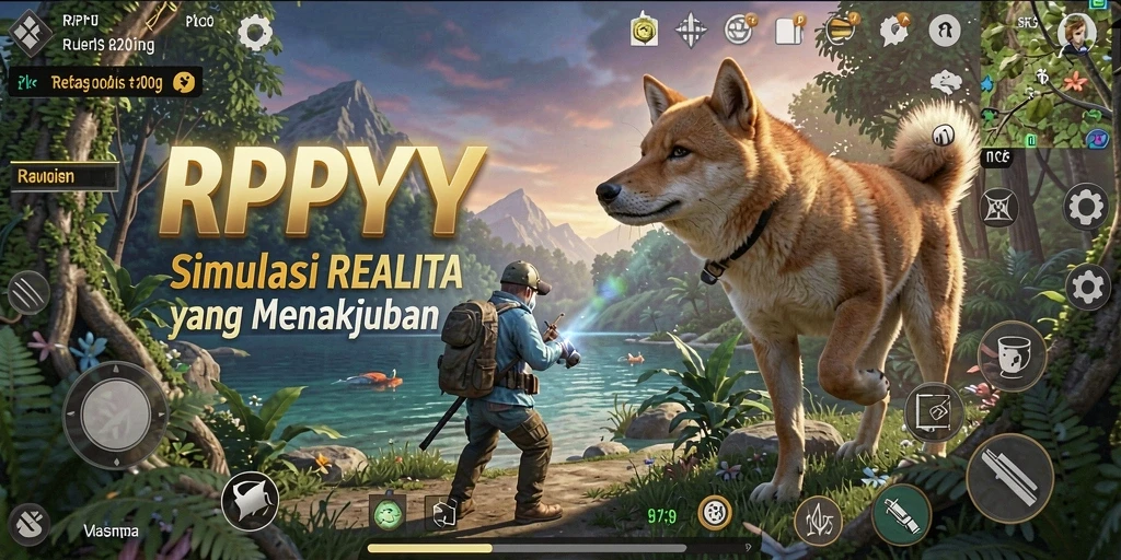 Tampilan gameplay RPYYY yang menakjubkan dan imersif dalam simulasi kehidupan.