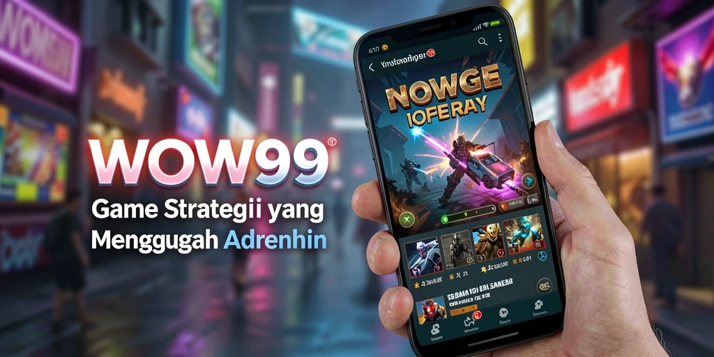 Tampilan gameplay menarik di <strong>WOW99</strong> dengan elemen strategi yang mendalam.